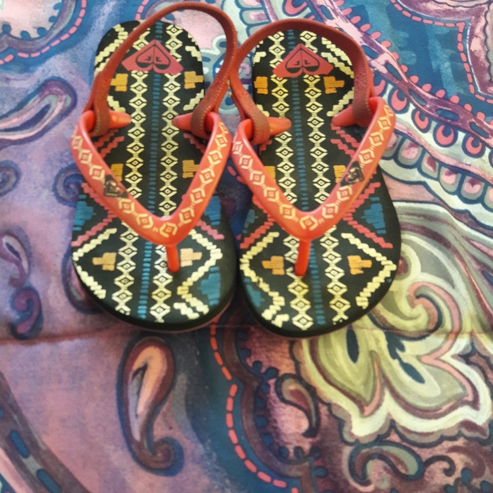 Girls Roxy Flip flops